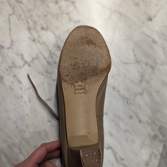 Angelo Luzio Nude Character shoes Women size 9 - Picture 6 of 6